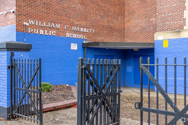 William F. Harrity Elementary Public School serves students grades K-8