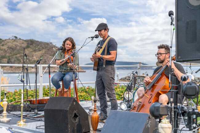 Enjoy live music and great food with the family at AMPFest near Skyline every September.
