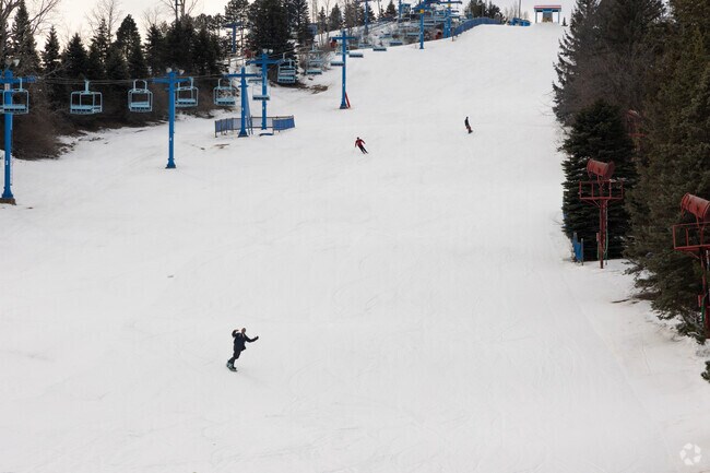Residents of Groveland Township enjoy hitting the slopes at Mt. Holly Resort just outside the neighborhood.