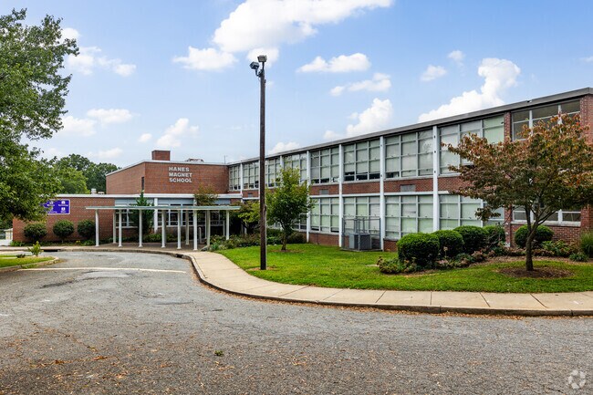 Hanes Middle School serves students from Stonewall-Salemtowne.