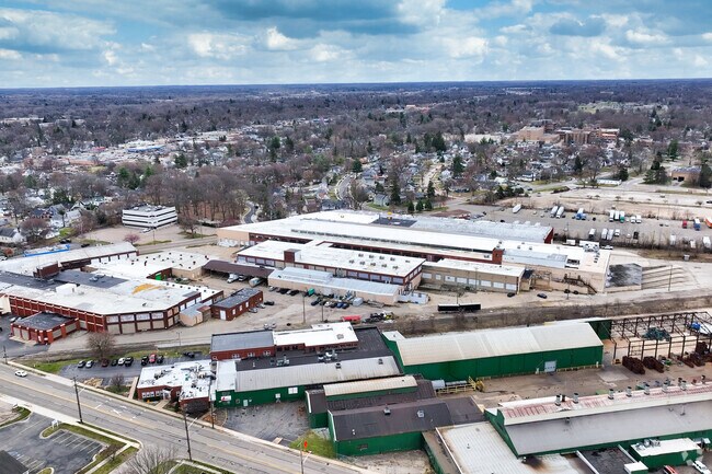 Quality Dairy and warehouses located in Greencroft Park.