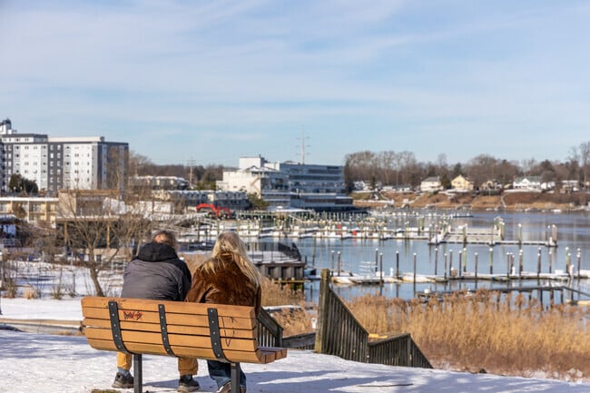 Anytime of year is perfect for relaxing by the river in Red Bank and taking it all in.