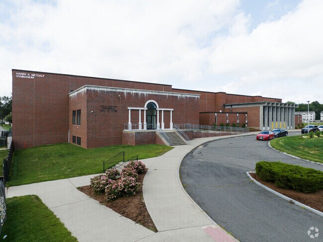The Harry E. Metcalf Gym at AIC in the Bay area of Springfield, MA.
