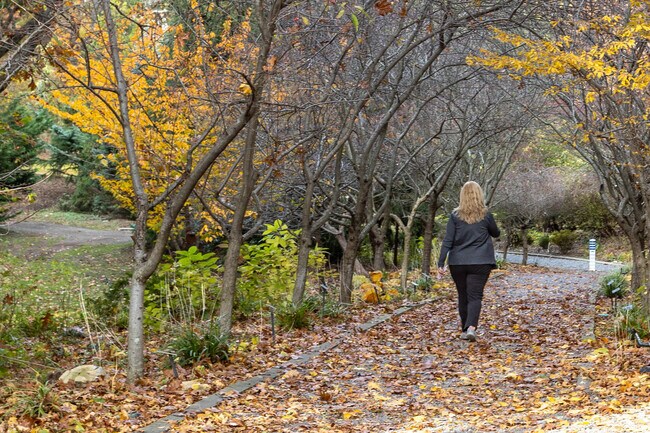 Residents of Stewart Manor often go to nearby Floral Park in Centennial Gardens to enjoy nature.