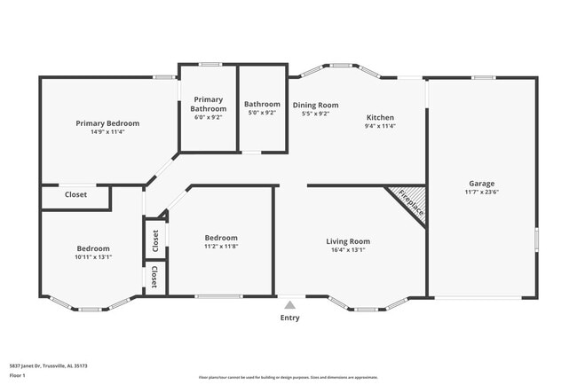 5837 Janet Dr, Trussville, AL 35173 - photo 2