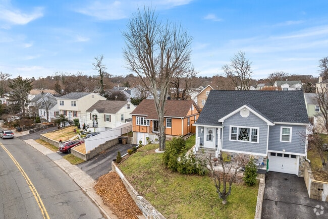 Mid Ridge features tree-lined streets dotted with charming homes.