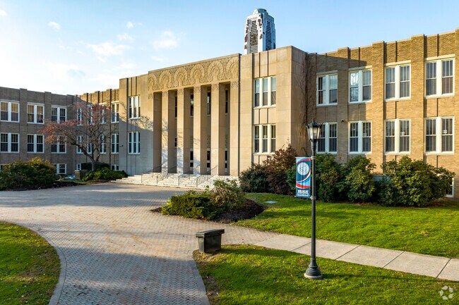 Sedgwick Middle School is a popular walking destination for local neighborhood residents.
