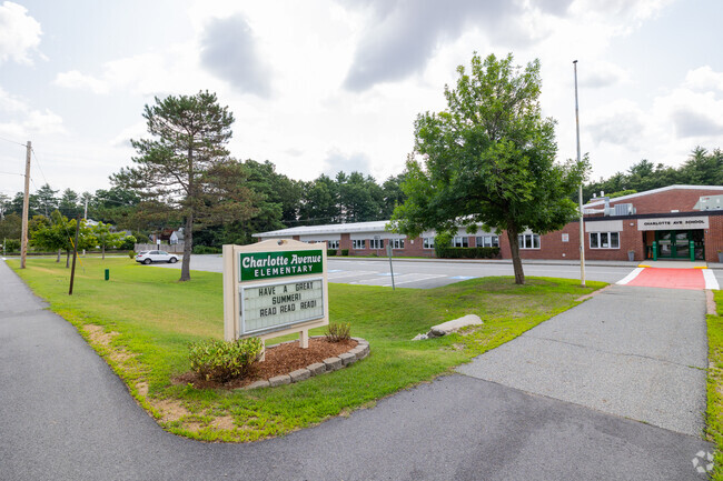 Charlotte Ave Elementary School welcomes students in the North End Nashua neighborhood.