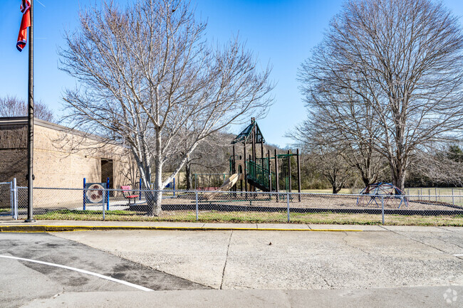 Hillsboro Elementary/Middle School students can explore the playground during recess time.