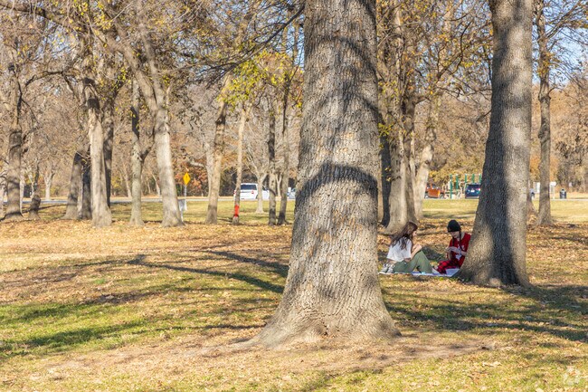 Haikey Creek Park is perfect for picnics with acres of tall trees and shaded fields.