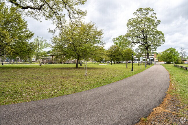 Enjoy a stroll on the walking path at Goodyear Park.