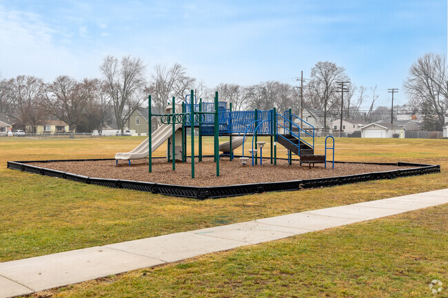 Alfred E. Upton Elementary School playground.