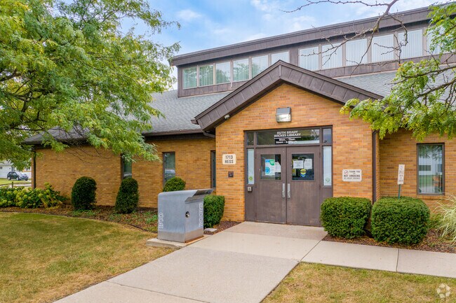 Head to the Ruth Brady Wickes Library from Southeast for an afternoon immersed in books.