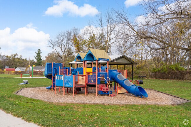 Kids of Far Northwest enjoy the playground at Fremont Park.