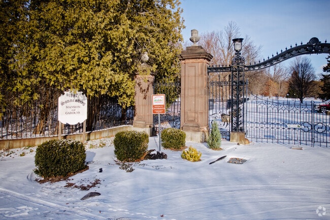Sonnenberg Gardens & Mansion State Historic Park is a 50-acre botanical garden surrounding a historic Queen Anne mansion.