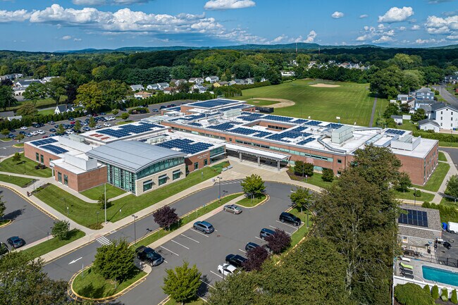 John F. Kennedy Middle School serves students from 6th to 8th grade in Downtown Southington.