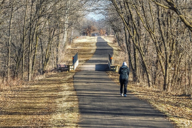 The Sunrise Prairie Regional Trail spans 21 miles and runs through the heart of Wyoming.