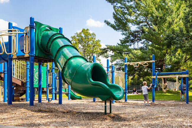 Greenwich Neighborhood Park has all the amenities to tucker out the tikes.