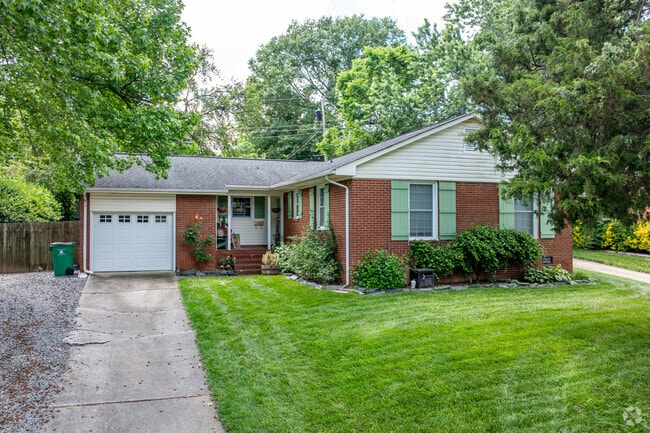 Brick homes are a common site throughout the Windsor Park Community.