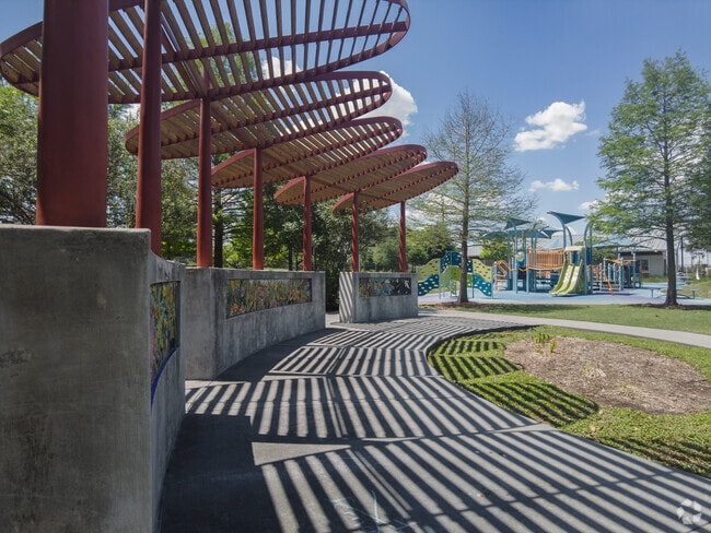 Dylan Park features were developed to engage children with disabilities in North Houston.