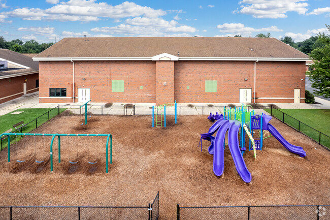 Third play area of Whiton Elementary School in Brancburg Township.