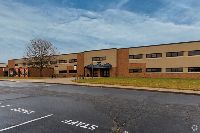According to Niche, Beavercreek High School has a B+ rating.