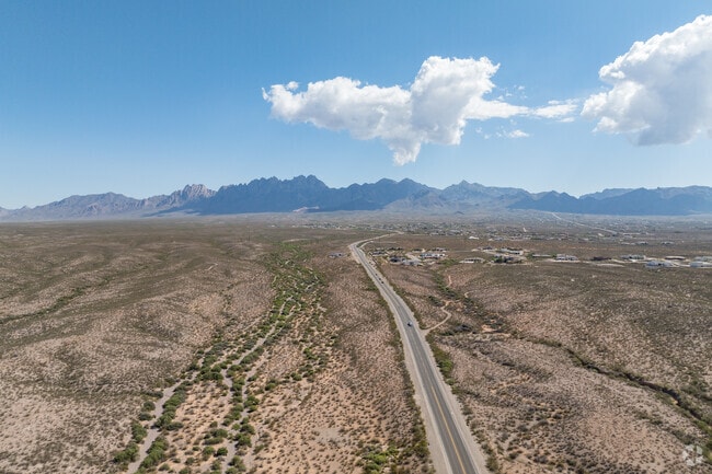 The Organ Mountains can be seen from Tortugas with a beautiful drive to reach the destination.