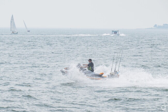 Splashing through the gentle surf of Long Island Sound, residents of Stonington have some of the best access to water in the state.