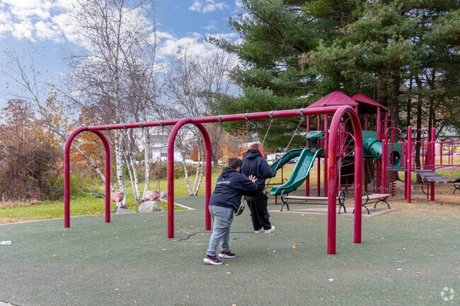 Take a swing and really feel the breeze at Cass Park in East Woonsocket, RI.
