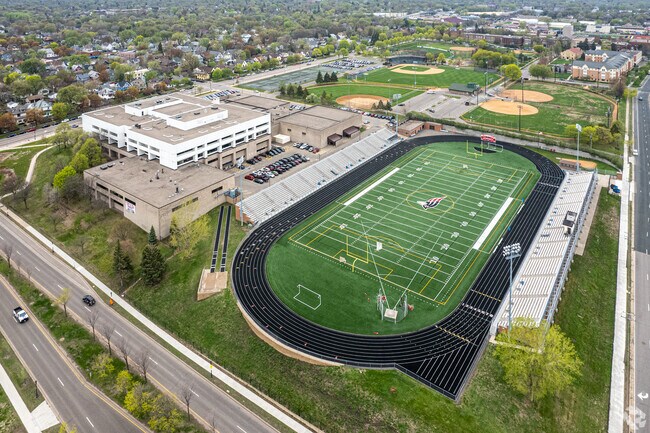 entral High School in Union Park offers a well-maintained athletic complex and stadium.
