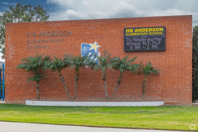 Anderson Elementary School is a well known school in the community.