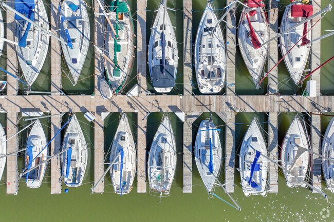 Set sail for life's adventures from Lakeside's marina.