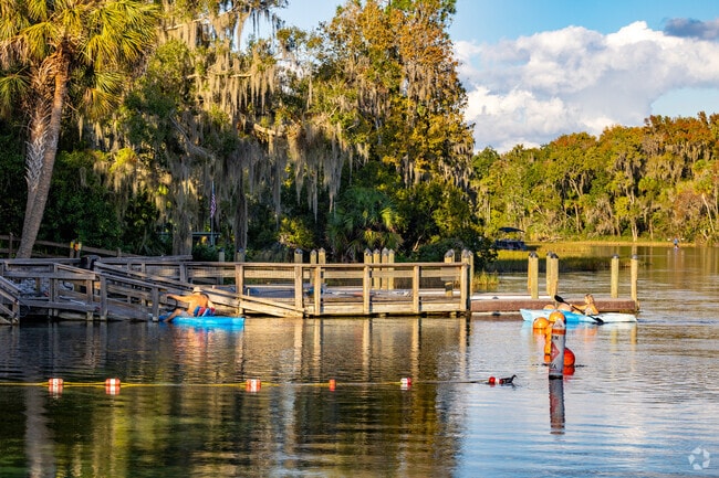 KP Hole Park features a boat ramp, kayak ramp, and perfect access to Rainbow River