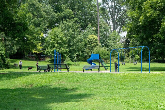 Orchard Park sits on 7.39 acres of land in West Central Durham, NC.