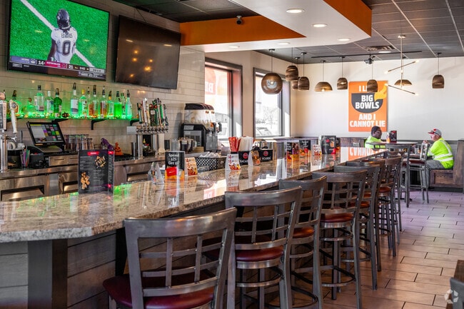 BD's Mongolian Grill is another popular food joint, just a short drive from Planeview United.