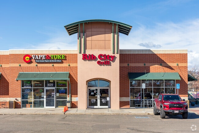 Restaurants like Rib City and Malone’s Clubhouse Grill line nearby Indiana Street.