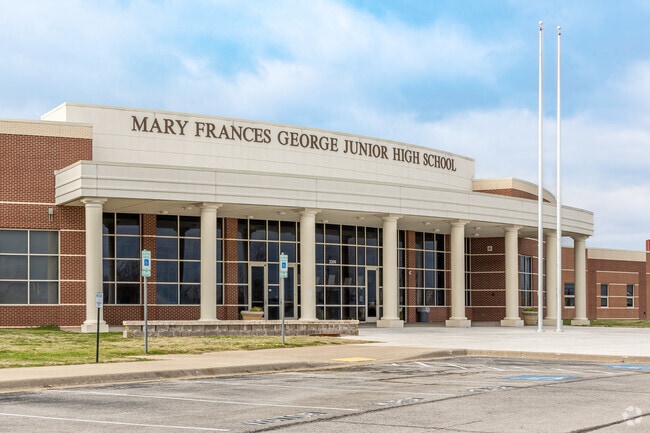 George Junior High School has 720 students in eighth and ninth grade.