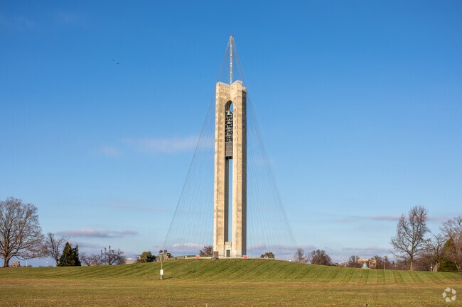 Carillon Historical Park is a 65-acre open-air history museum in University Park.