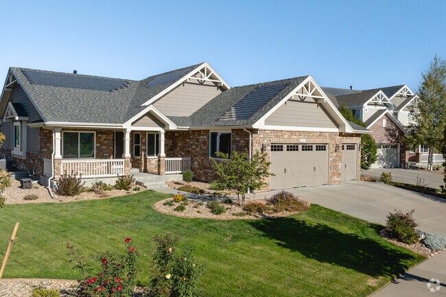 Spring Mesa homes feature modern contemporary designs alongside charming ranch-style homes.