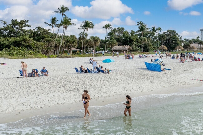 The beaches of Coquina Sands clean and spacious, and perfect for swimming.