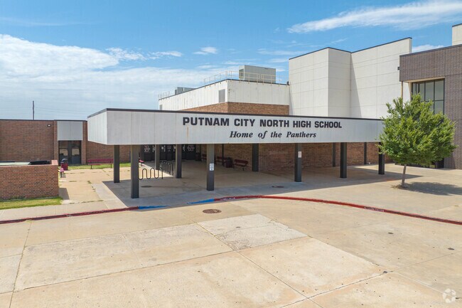 Putnam City North High School is home to the Panthers.