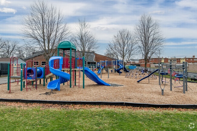 Goldwood Primary School students can play on the playground during recess.