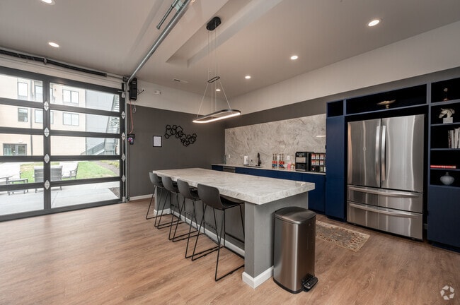 Bar With Coffee Station