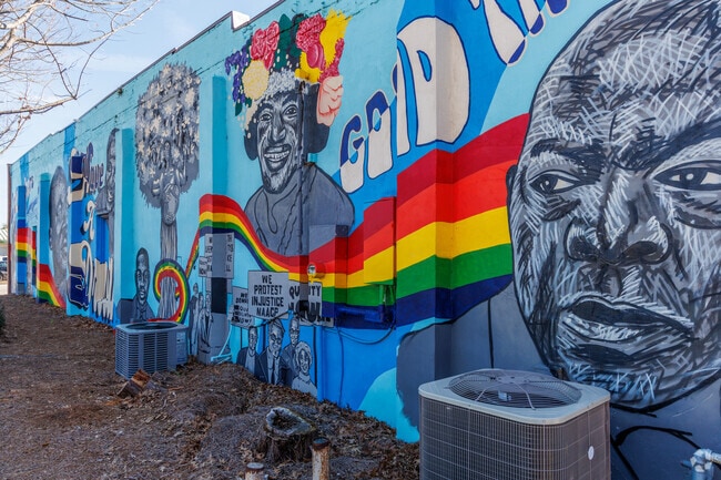 Murals tell stories of Valdosta's history in a beautiful and artistic way.