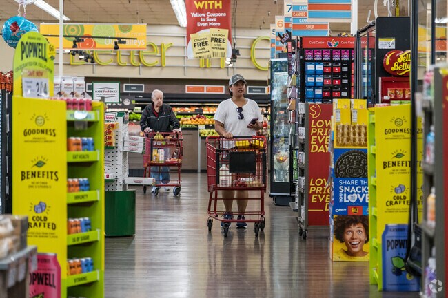 Woodside Hills offers convenient shopping options with nearby grocery stores and hardware shops.