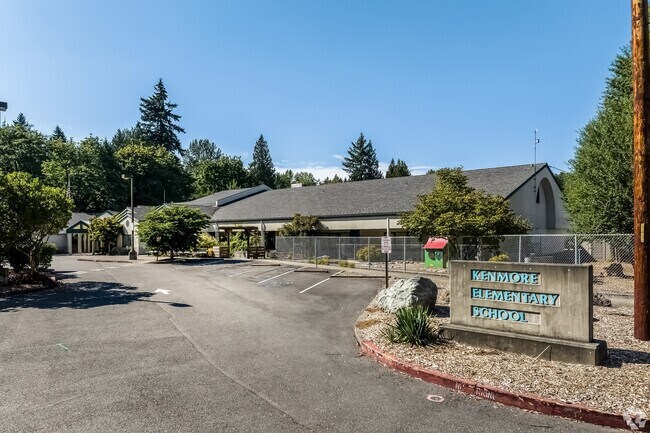 Young Uplake students begin their school years at Kenmore Elementary.