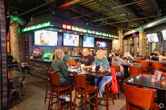 The Rock has become a go-to spot for locals and visitors seeking good food, fast service, and an energetic vibe just minutes from Preble.