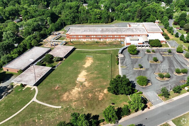 Windsor Park Elementary in Windsor Park, has an athletic field for physical education classes.