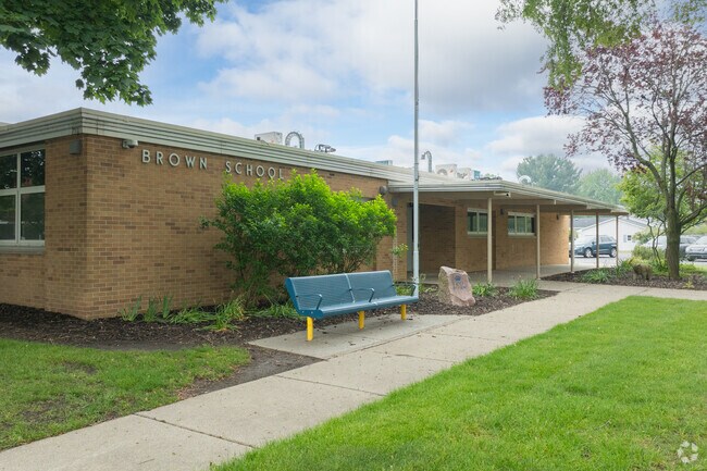 Brown Elementary School in Shoreham, MI.