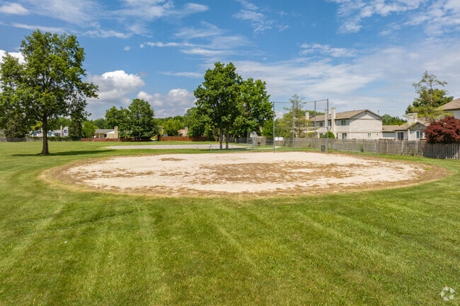 Bates Elementary School baseball field in the city of Trenton.